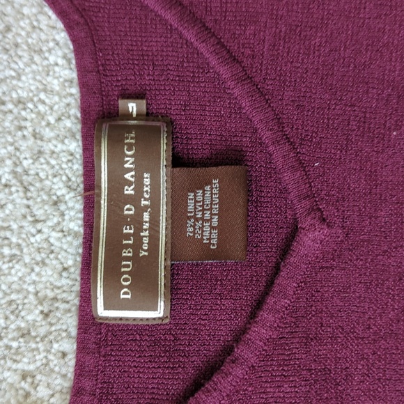 Linen Sweater Vest - Picture 2 of 3